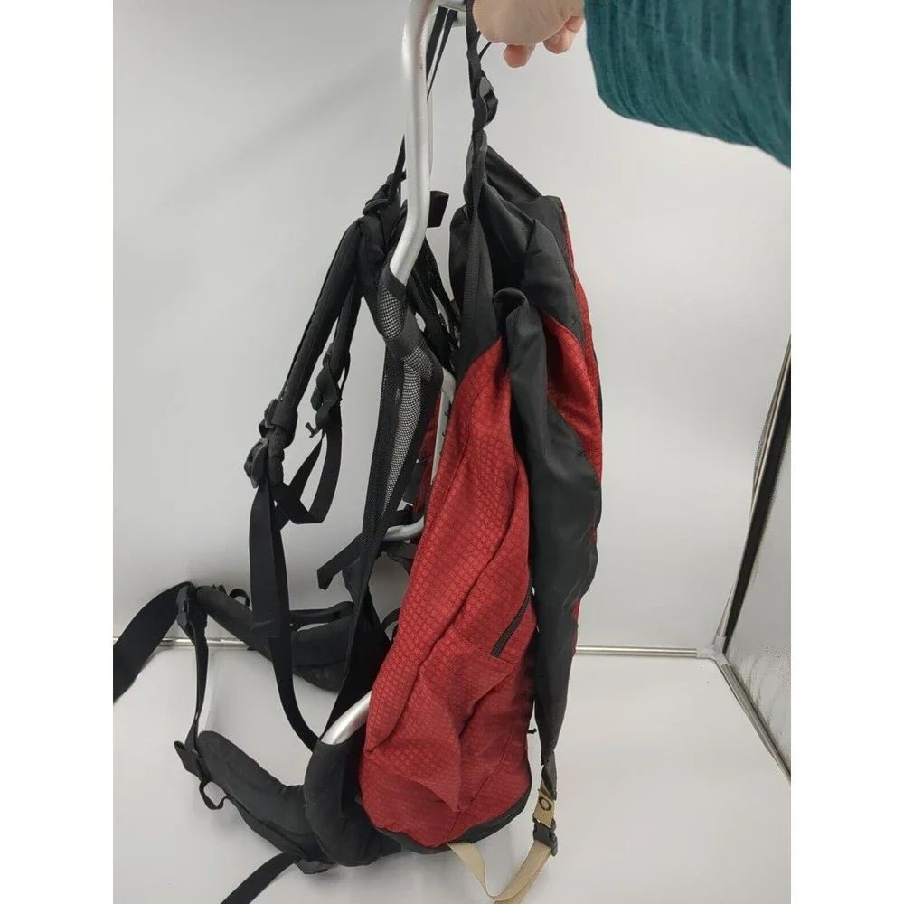 Kelty Tioga 4000 ST Classic‎ External Frame Hiking Backpack Size 2 Red Black VTG